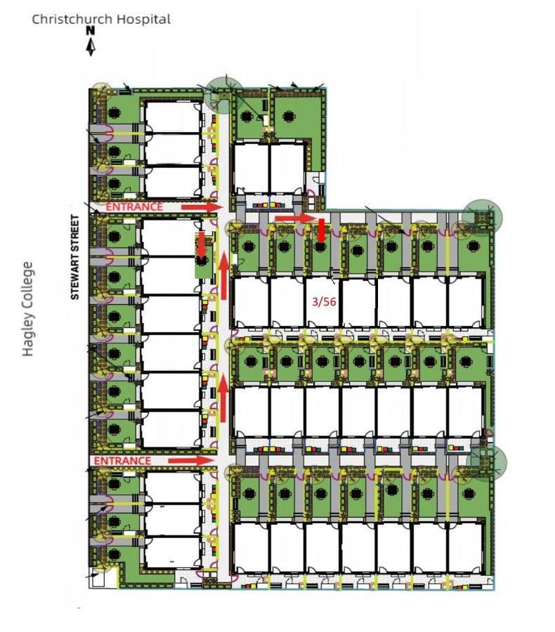 City Central Comfort Christchurch Eksteriør billede